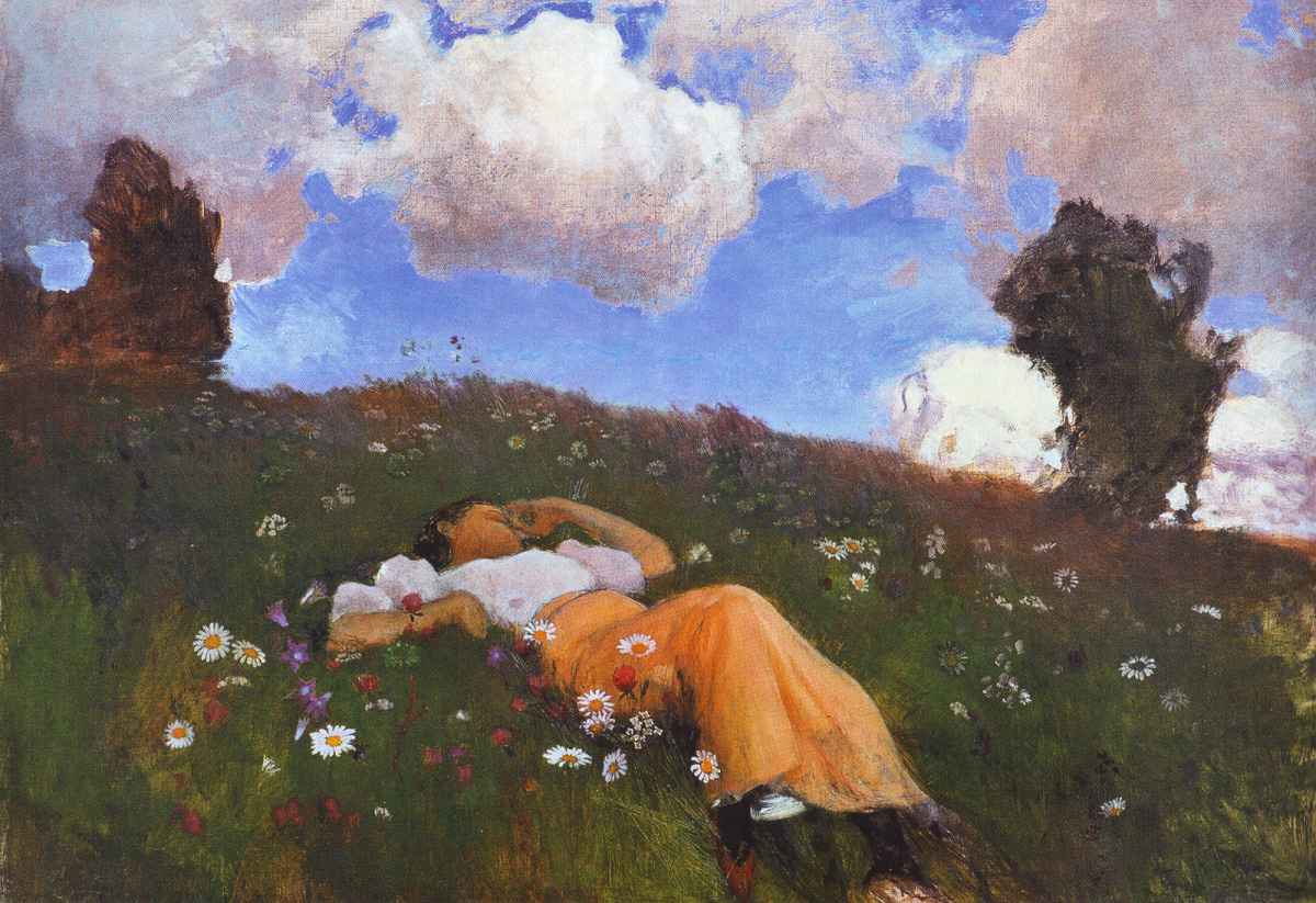 saimi in the meadow